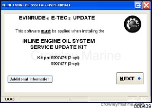 Evinrude diagnostic software update